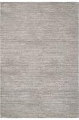 Grey Stripes Scandi Cotton Rug for Kitchen in Small size 80 × 150 cm image