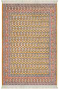 Multicolour Kilim Printed Cotton Washable Rug for Kitchen in Small size 80 × 150 cm image