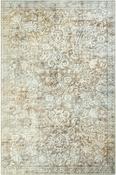 Beige &amp; Cream Persian &amp; Oriental Printed Cotton Washable Rug for Kitchen in Small size 75 × 150 cm image