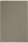 Grey Bordered Jute &amp; Sisal Rug for Outdoor Area in Small size 80 × 150 cm image