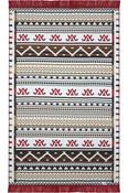 Multicolour Kilim Bohemian Washable Rug for Bedroom and Living Room in Small size 80 × 150 cm image