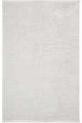 Cream &amp; Beige Plain Patterned Cotton Rug for Kitchen in Small size 80 × 150 cm image