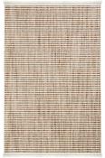 Beige &amp; Cream Scandi Plain Rug for Bedroom and Living Room in Small size 80 × 50 cm