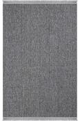 Grey Jute &amp; Sisal Flatweave Rug with Soft Pile for Outdoor Area in Small size 80 × 150 cm image