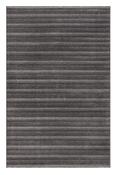 Grey Stripes Flatweave Cotton Rug for Outdoor Area in Small Large Runner size image