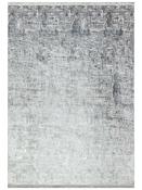 Grey &amp; Cream Abstract Rug for Bedroom and Living Room in Small size image