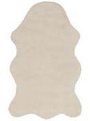 Beige Hides &amp; Skins Area Rug in Small size, Machine Made using Polyester and Modern design in 90 x 150 cm size image