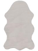 Cream Hides &amp; Skins Area Rug in Small size, Machine Made using Polyester and Modern design in 90 x 150 cm size image