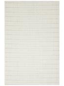 Beige Stripes Living Room Rug in Small size, Machine Made using Polyester with Cream and Modern design in 80 x 150 cm size image