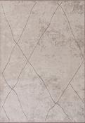 Brown Geometric Living Room Rug in Medium size, Hand Loom using Cotton,Polyester,Acrylic,Viscose and Modern design in 160 x 230 cm size image