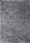 Grey Distressed Area Rug in Medium size, Hand Loom using Cotton,Polyester,Acrylic,Viscose and Modern design in 160 x 230 cm size image