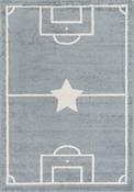 Beige &amp; Grey Floral Flatweave Cotton Washable Rug for Bedroom and Living Room in Large size 200 × 290 cm image