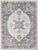 Cream &amp; Beige Floral Flatweave Cotton Washable Rug for Bedroom and Living Room in Large size 200 × 290 cm image