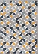 Cream &amp; Brown Persian &amp; Oriental Flatweave Cotton Washable Rug for Bedroom and Living Room in Large size 200 × 290 cm image