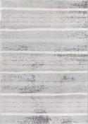 Pink &amp; Charcoal Abstract Flatweave Cotton Washable Rug for Bedroom and Living Room in Large size 200 × 290 cm image