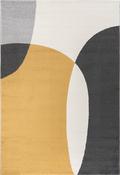 Green &amp; Cream Floral Flatweave Cotton Washable Rug for Bedroom and Living Room in Large size 200 × 290 cm image