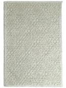 Beige Aztec Area Rug in Small size, Hand Tufted using Viscose,Wool,Nylon with Cream and Modern design in 122 x 183 cm size image