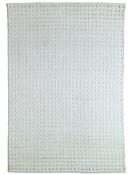 Beige Aztec Area Rug in Medium size, Hand Woven using Viscose,Wool,Nylon with Cream and Modern design in 153 x 244 cm size image
