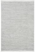 Beige &amp; Brown Plain Bordered Rug for Kitchen image