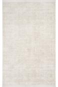 Cream Geometric,Distressed Living Room Rug in Small size, Machine Made using Polyester,Polypropylene and Modern design in 80 x 150 cm size image