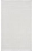Grey Scandi,Bordered Area Rug in Small size, Machine Made using Acrylic with Cream and Modern design in 80 x 150 cm size image