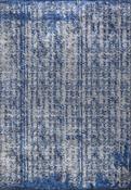 Blue Abstract Area Rug in Medium size, Hand Loom using Cotton,Polyester,Acrylic,Viscose with Grey and Modern design in 160 x 230 cm size image