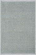 Grey Plain Bedroom Rug in Small size, Machine Made using Cotton,Polyester and Modern design in 80 x 150 cm size image