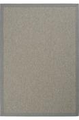 Brown Plain,Bordered,Flatweave Area Rug in Small size, Machine Made using Polypropylene with Grey and Modern design in 80 x 150 cm size