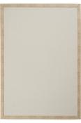 Brown Stripes,Bordered,Flatweave Living Room Rug in Small size, Machine Made using Polypropylene with Cream and Modern design in 80 x 150 cm size