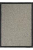 Grey Chevron,Bordered,Flatweave Bedroom Rug in Small size, Machine Made using Polypropylene with Charcoal and Modern design in 80 x 150 cm size image