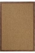 Brown Plain,Bordered,Flatweave Living Room Rug in Small size, Machine Made using Polypropylene and Modern design in 80 x 150 cm size image