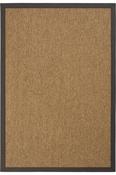 Brown Plain,Bordered,Flatweave Bedroom Rug in Small size, Machine Made using Polypropylene and Modern design in 80 x 150 cm size image