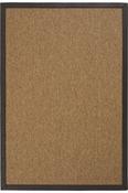 Brown Plain,Bordered,Flatweave Area Rug in Small size, Machine Made using Polypropylene and Modern design in 80 x 150 cm size image
