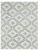 Beige Chevron Area Rug in Small size, Hand Tufted using Viscose,Wool,Nylon with Brown and Modern design in 122 x 183 cm size image