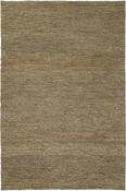 Brown Jute &amp; Sisal,Flatweave Bedroom Rug in Small size, Hand Woven using Jute with Grey and Modern design in 80 x 150 cm size image