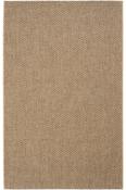 Beige Chevron,Jute &amp; Sisal,Flatweave Area Rug in Small size, Machine Made using Polyester,Polypropylene with Brown and Modern design in 80 x 150 cm si image
