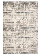 Beige Distressed Area Rug in Small size, Machine Made using Polyester,Polypropylene with Brown, Black and Modern design in 80 x 150 cm size image