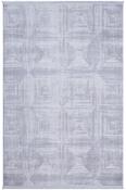 Grey Aztec,Geometric,Scandi Bedroom Rug in Small size, Machine Made using Acrylic with Cream and Modern design in 80 x 150 cm size image