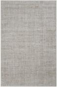 Grey Plain Living Room Rug in Small size, Machine Made using Polyester and Modern design in 80 x 150 cm size