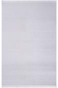Grey Geometric Living Room Rug in Small size, Machine Made using Acrylic with Cream and Modern design in 80 x 150 cm size image