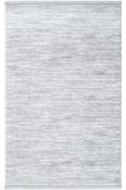 Grey Stripes Living Room Rug in Small size, Machine Made using Acrylic with Cream and Modern design in 80 x 150 cm size image