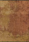 Brown Abstract Living Room Rug in Medium size, Hand Loom using Cotton,Polyester,Acrylic,Viscose with Yellow, Orange and Modern design in 160 x 230 cm  image
