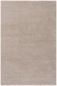 Beige Plain Area Rug in Small size, Machine Made using Polypropylene and Modern design in 80 x 150 cm size image