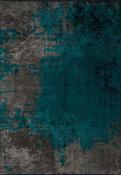 Green Abstract Area Rug in Medium size, Hand Loom using Cotton,Polyester,Acrylic,Viscose with Grey and Modern design in 160 x 230 cm size image