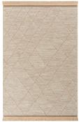 Grey &amp; Black Sheepskin Rug with Plush Soft Pile for Bedroom and Living Room image