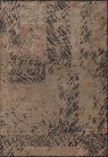 Brown Abstract Area Rug in Medium size, Hand Loom using Cotton,Polyester,Acrylic,Viscose with Black and Modern design in 160 x 230 cm size image