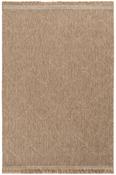 Beige Geometric,Jute &amp; Sisal Area Rug in Small size, Machine Made using Polypropylene,Jute and Modern design in 80 x 150 cm size image