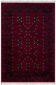Blue Persian &amp; Oriental Living Room Rug in Small size, Machine Made using Tencel with Red, Multicolour, Cream and Traditional Vintage design in 90 x 1 image