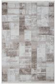 Cream Plain Rug with Plush Soft Pile for Bedroom and Living Room image