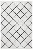 Beige &amp; Cream Distressed Rug for Bedroom and Living Room image